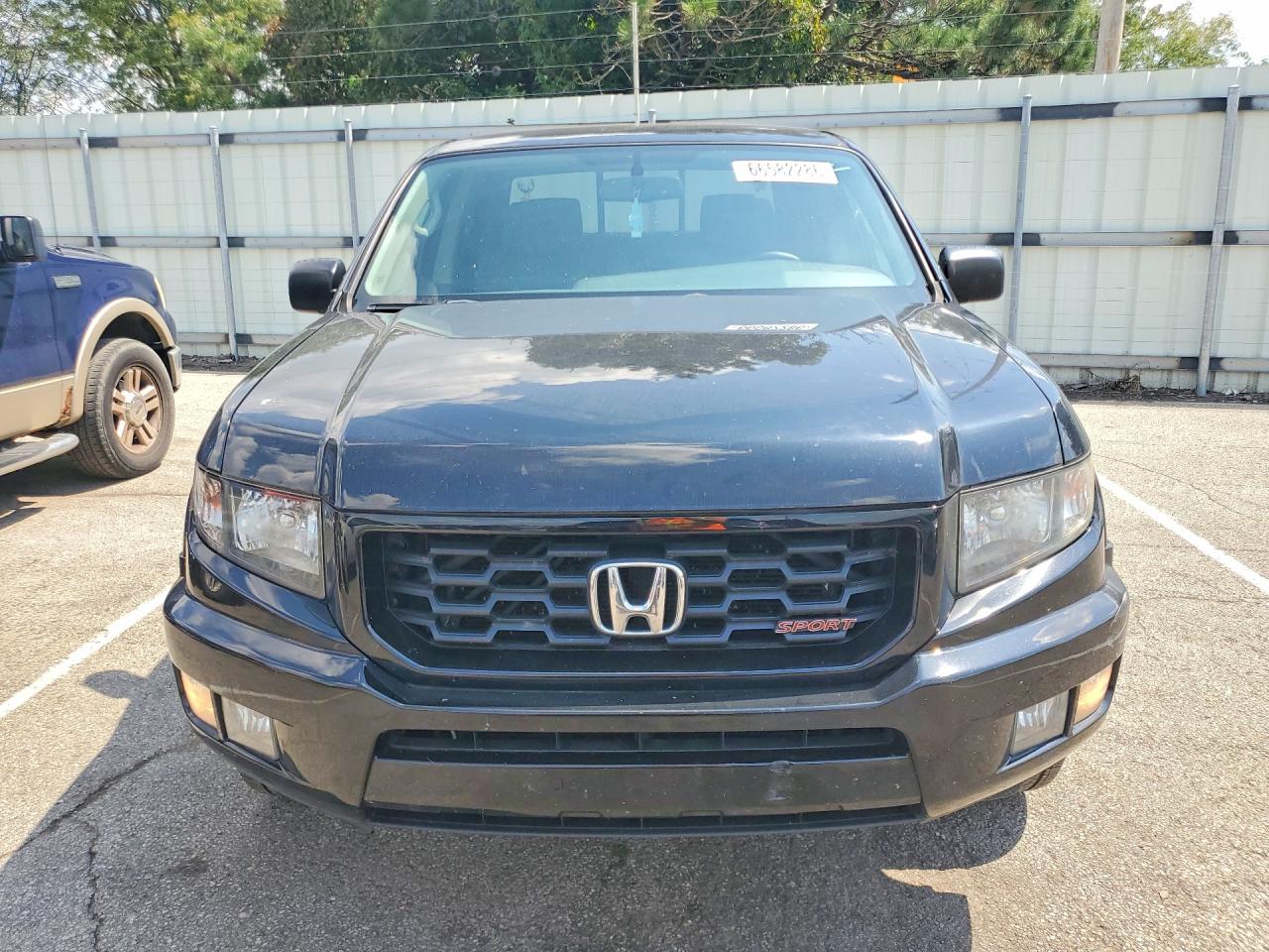 2014 Honda Ridgeline Sport Black vin: 5FPYK1F78EB009262