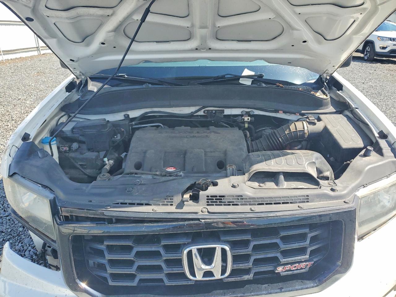2012 Honda Ridgeline Sport Белый vin: 5FPYK1F7XCB001743