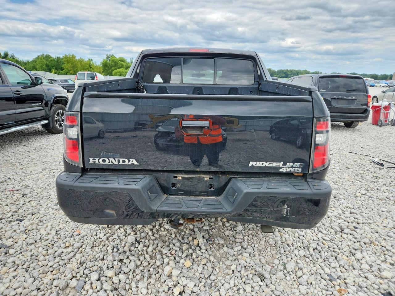 2013 Honda Ridgeline Sport Черный vin: 5FPYK1F7XDB001601