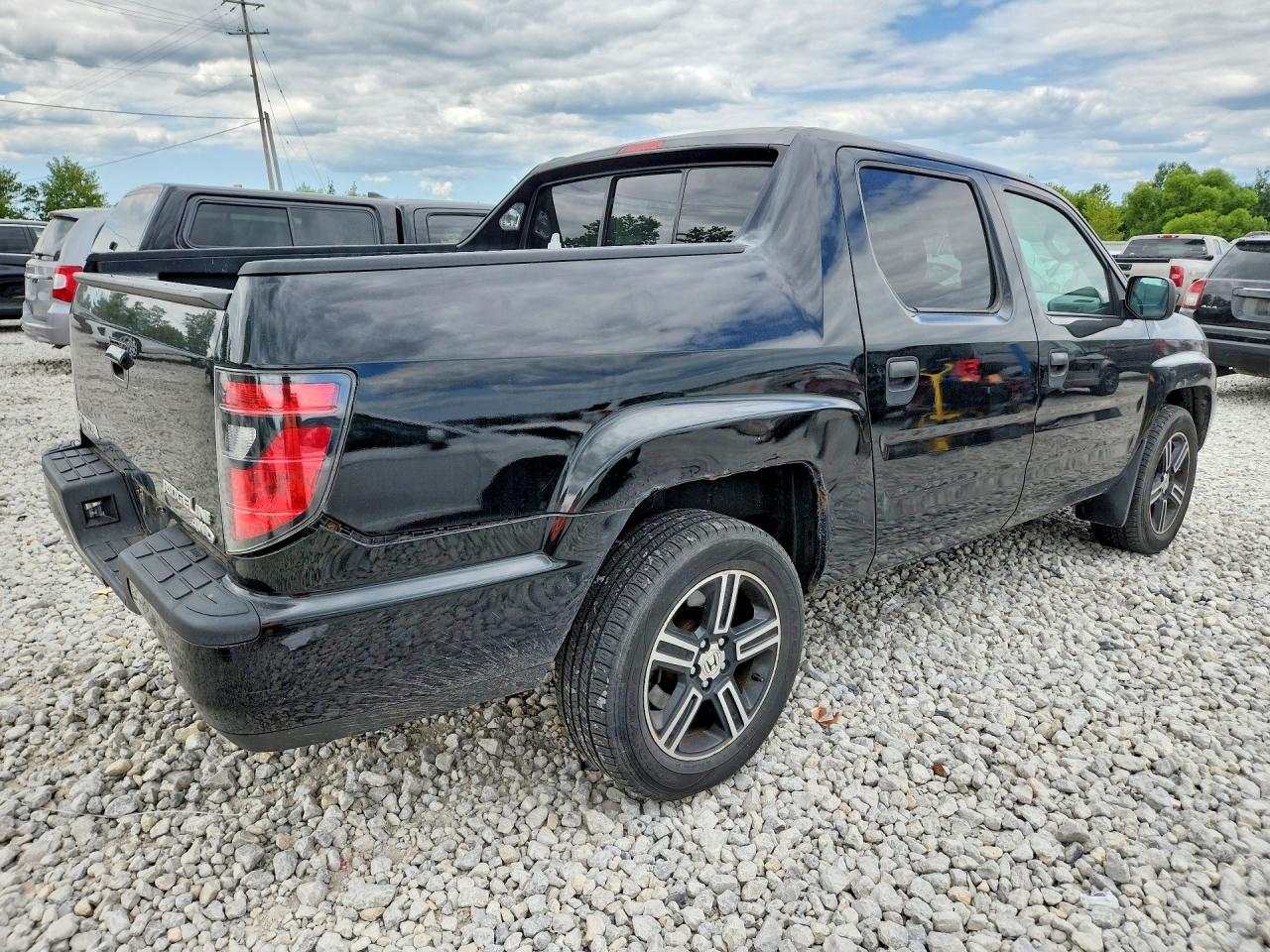 2013 Honda Ridgeline Sport Черный vin: 5FPYK1F7XDB001601