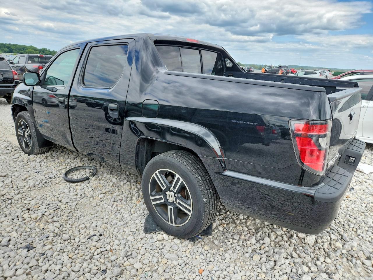 2013 Honda Ridgeline Sport Черный vin: 5FPYK1F7XDB001601