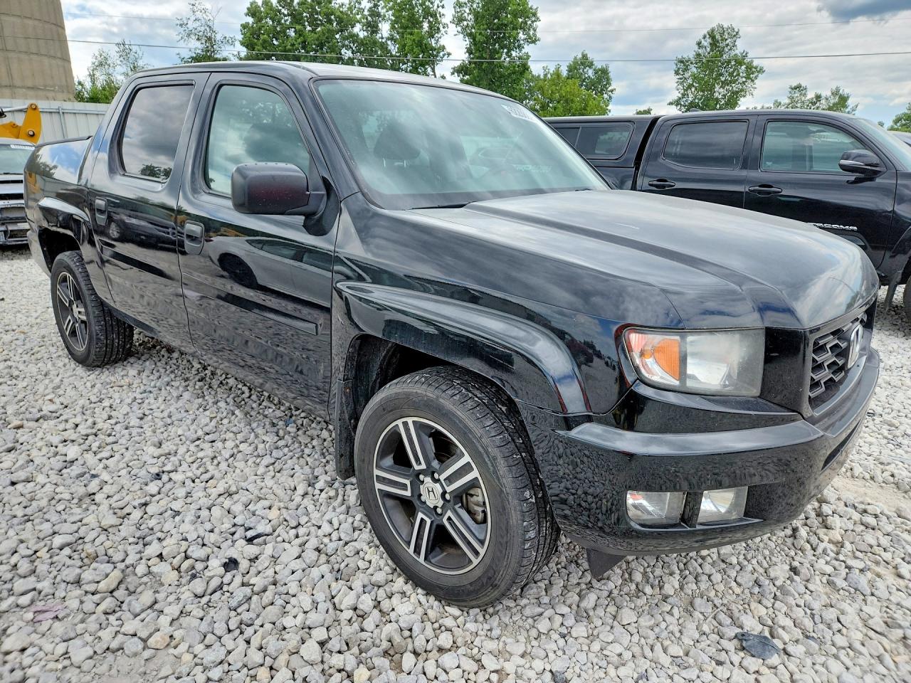 2013 Honda Ridgeline Sport Черный vin: 5FPYK1F7XDB001601