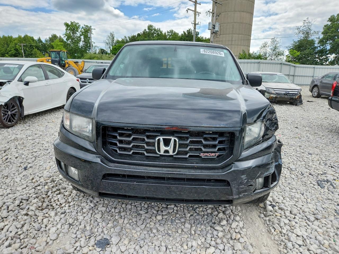 2013 Honda Ridgeline Sport Черный vin: 5FPYK1F7XDB001601