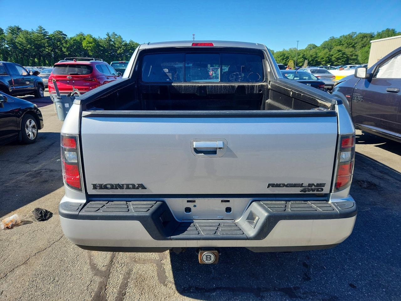 2013 Honda Ridgeline Sport Silver vin: 5FPYK1F7XDB010668