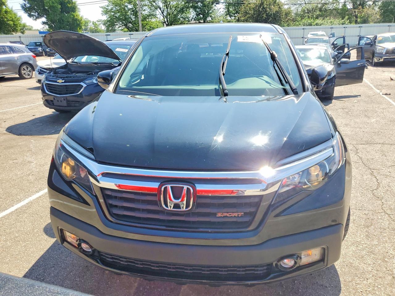 2017 Honda Ridgeline Sport Black vin: 5FPYK2F16HB008245