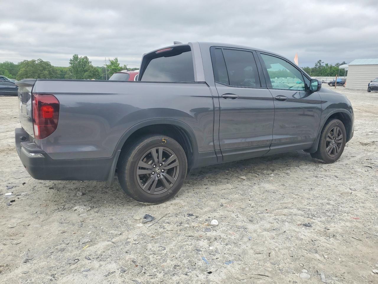 2020 Honda Ridgeline Sport Gray vin: 5FPYK2F18LB000513
