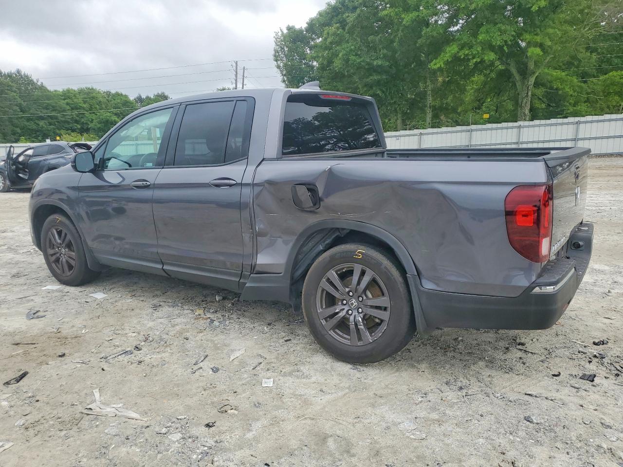 2020 Honda Ridgeline Sport Gray vin: 5FPYK2F18LB000513