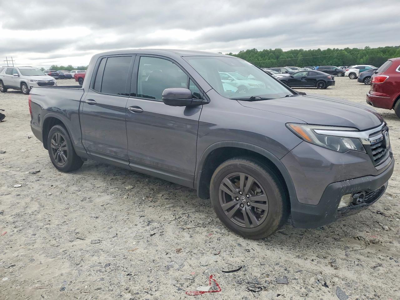 2020 Honda Ridgeline Sport Gray vin: 5FPYK2F18LB000513