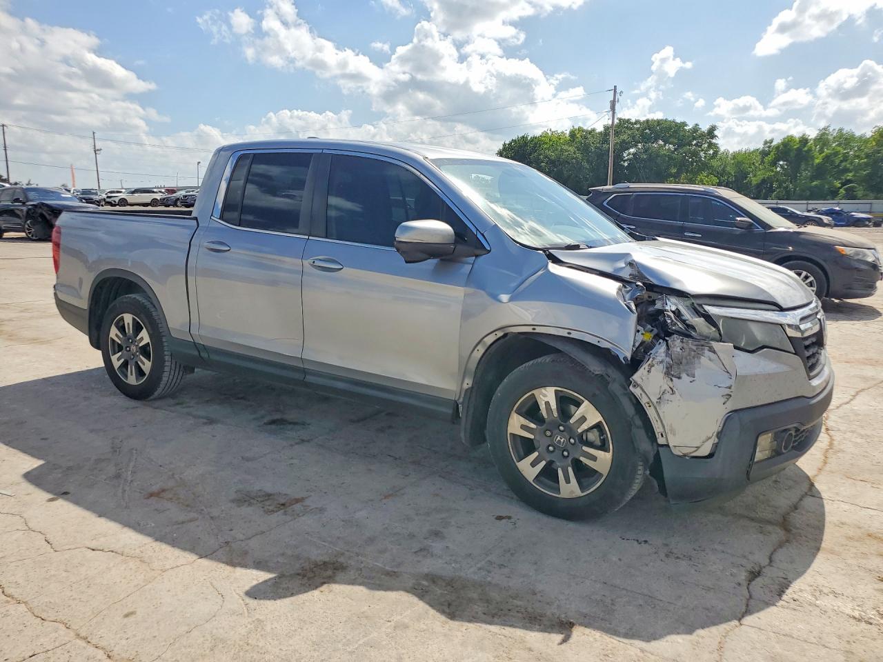 2017 Honda Ridgeline Rtl Gray vin: 5FPYK2F64HB009406