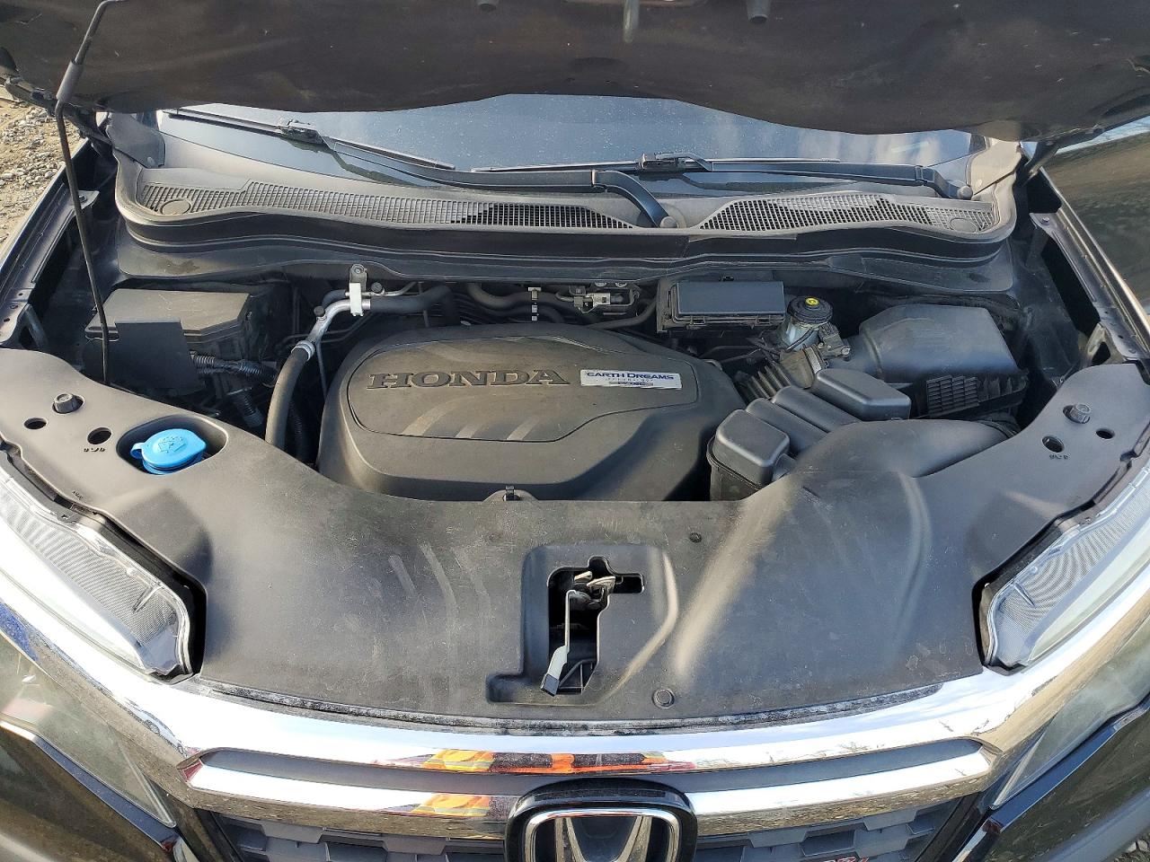 2017 Honda Ridgeline Sport Черный vin: 5FPYK3F10HB013902