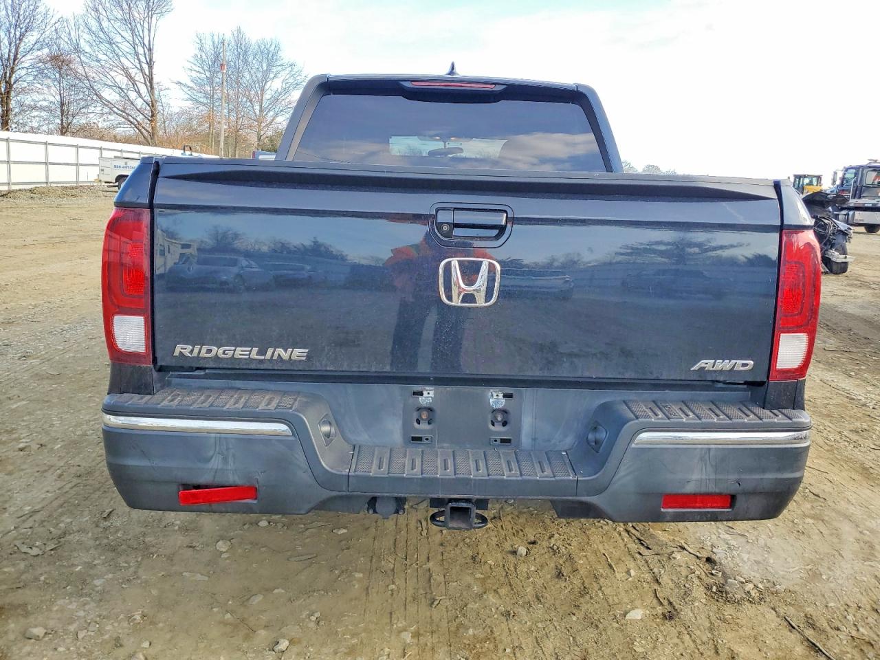 2017 Honda Ridgeline Sport Черный vin: 5FPYK3F10HB013902