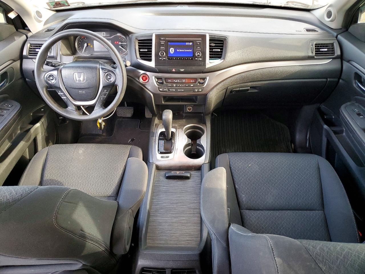2017 Honda Ridgeline Sport Черный vin: 5FPYK3F10HB013902