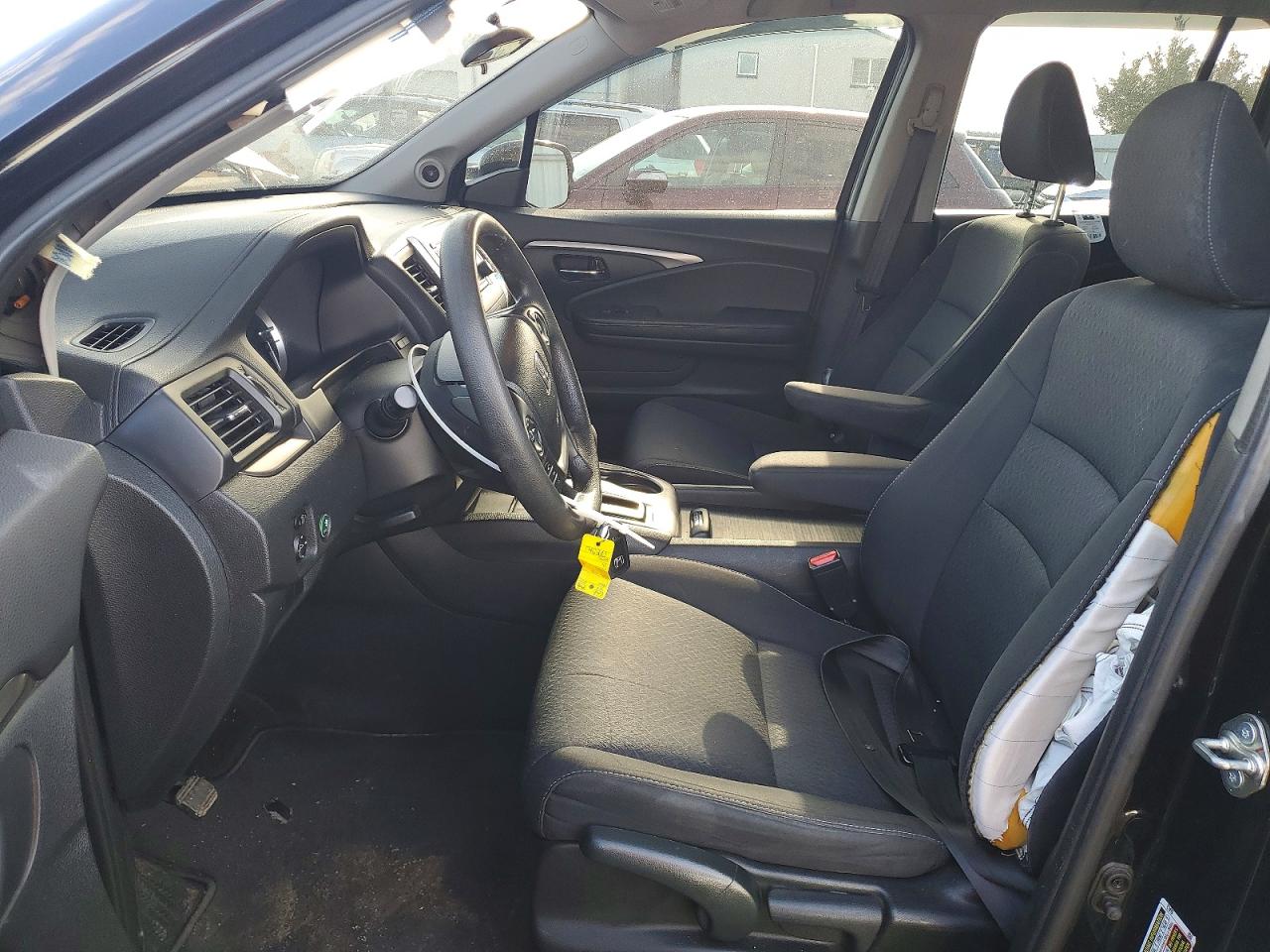 2017 Honda Ridgeline Sport Черный vin: 5FPYK3F10HB013902