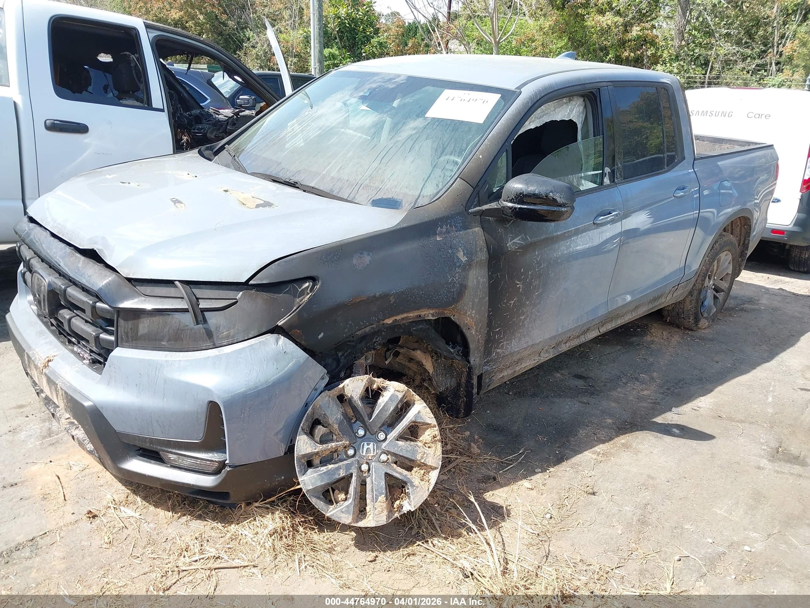 2025 Honda Ridgeline Sport Blue vin: 5FPYK3F11SB031493