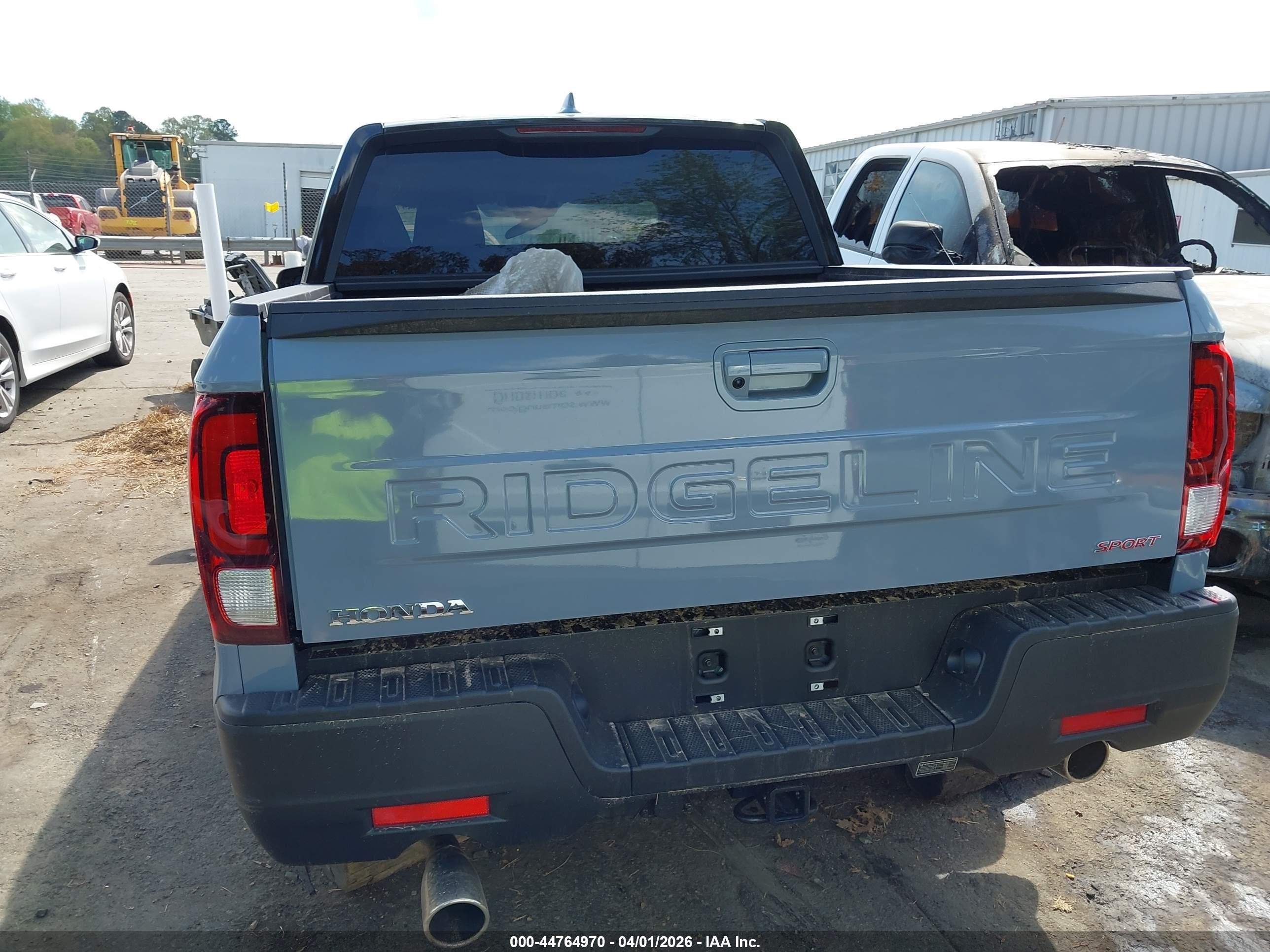 2025 Honda Ridgeline Sport Blue vin: 5FPYK3F11SB031493