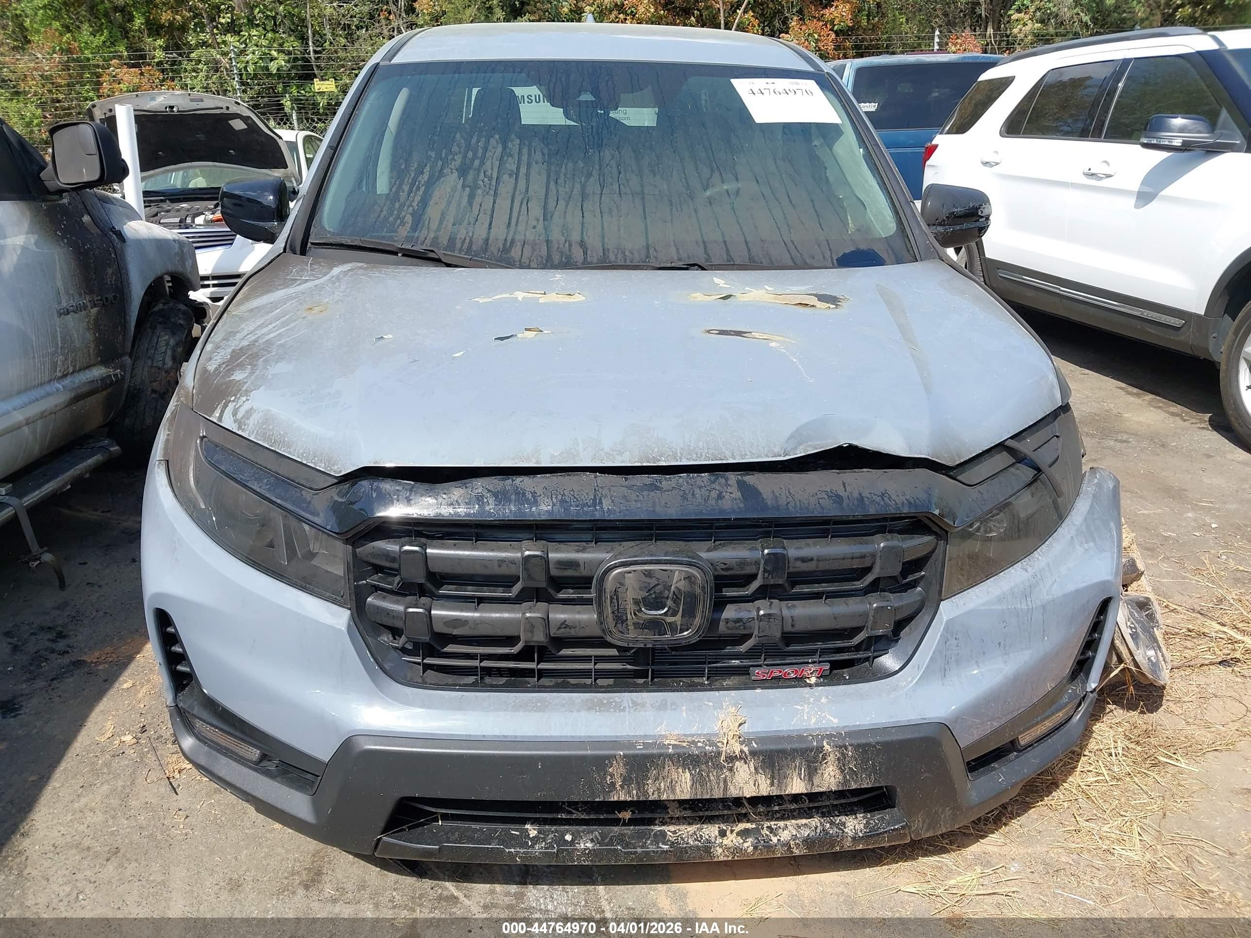 2025 Honda Ridgeline Sport Blue vin: 5FPYK3F11SB031493