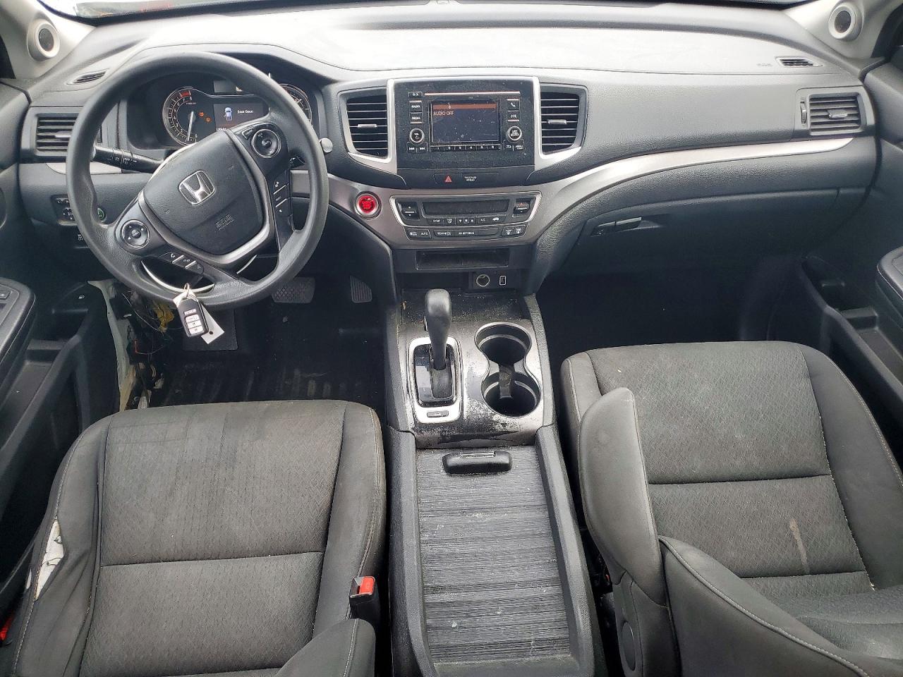 2019 Honda Ridgeline Sport White vin: 5FPYK3F12KB030644