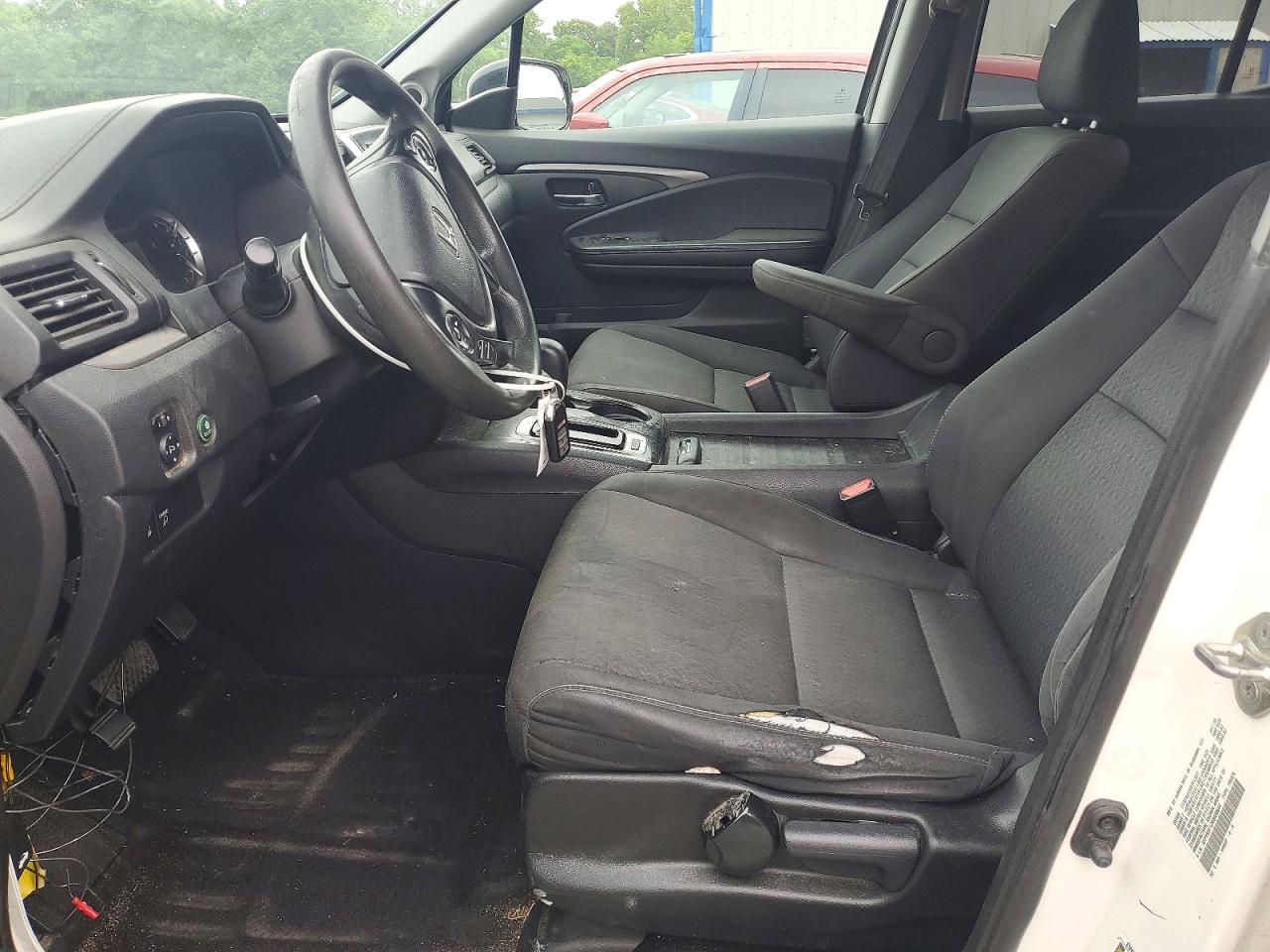 2019 Honda Ridgeline Sport White vin: 5FPYK3F12KB030644
