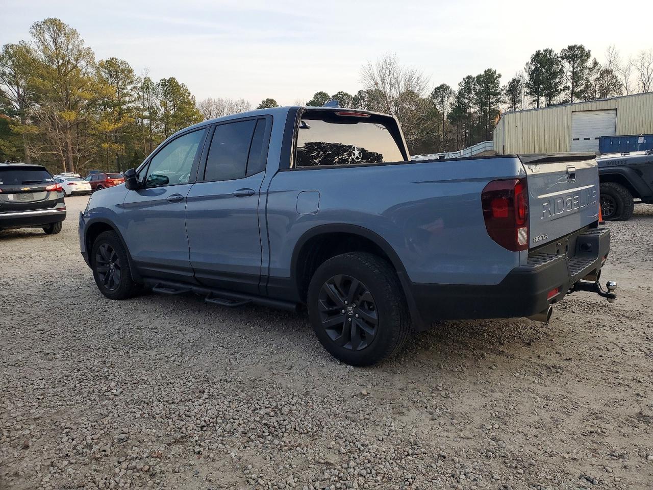 2024 Honda Ridgeline Sport Blue vin: 5FPYK3F12RB020562