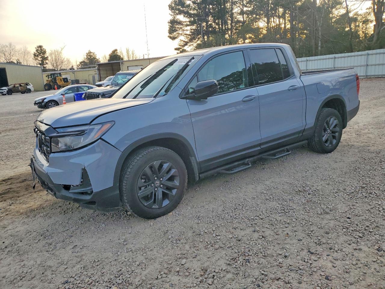 2024 Honda Ridgeline Sport Blue vin: 5FPYK3F12RB020562