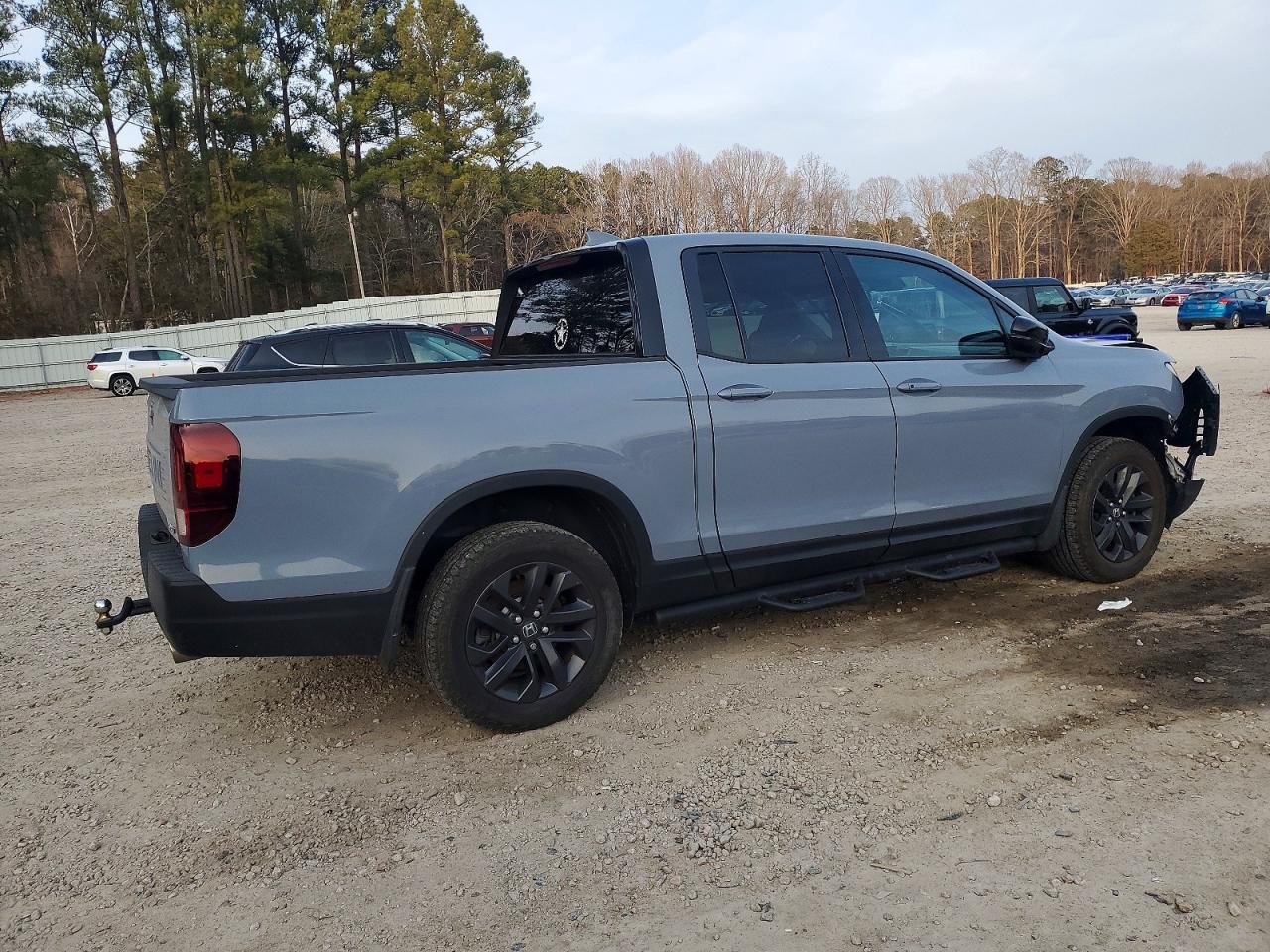 2024 Honda Ridgeline Sport Blue vin: 5FPYK3F12RB020562