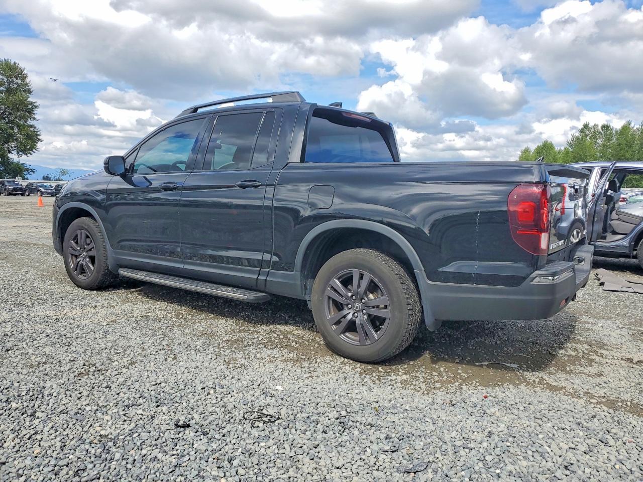 2017 Honda Ridgeline Sport Черный vin: 5FPYK3F16HB021907