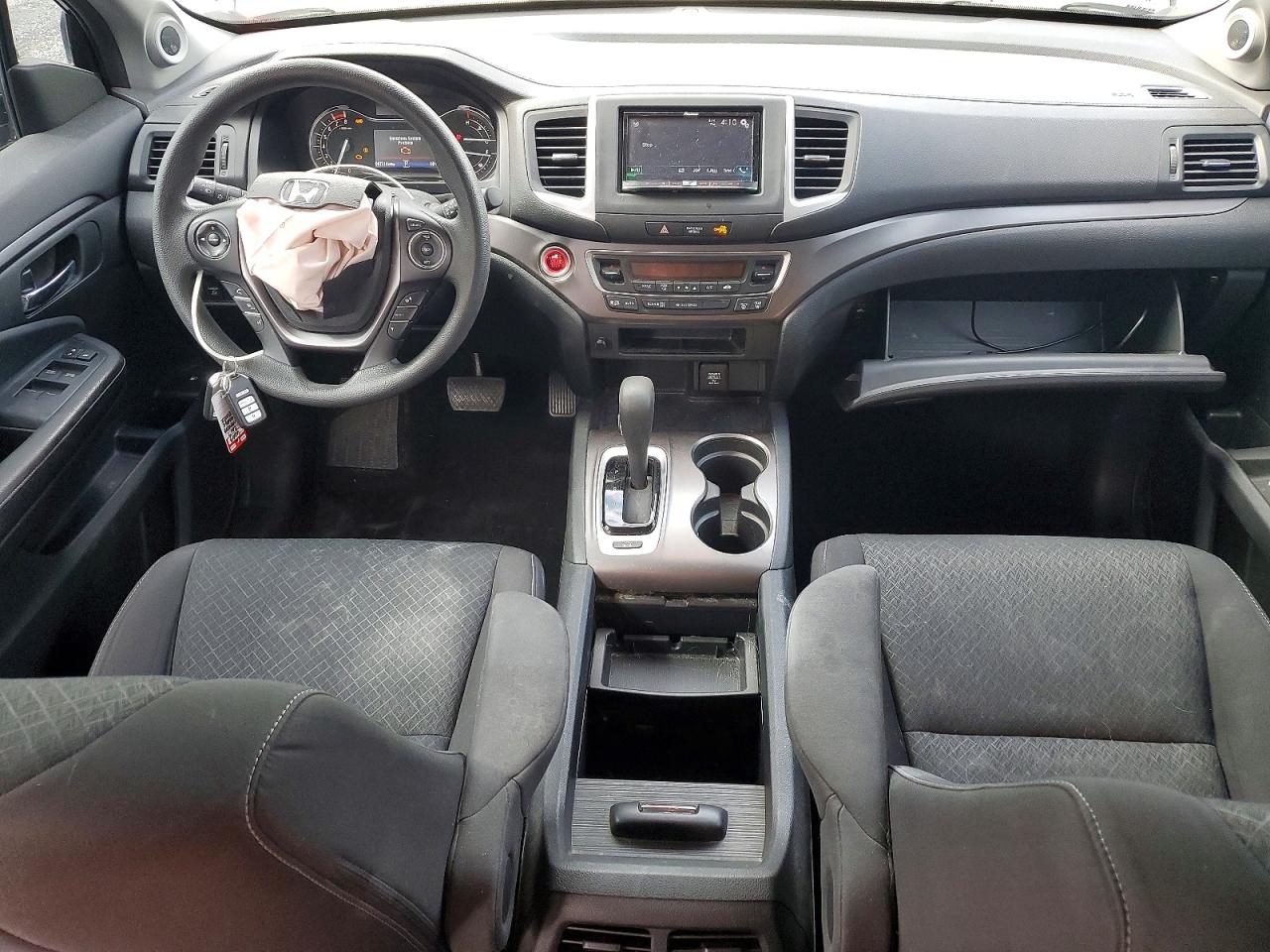 2017 Honda Ridgeline Sport Черный vin: 5FPYK3F16HB021907