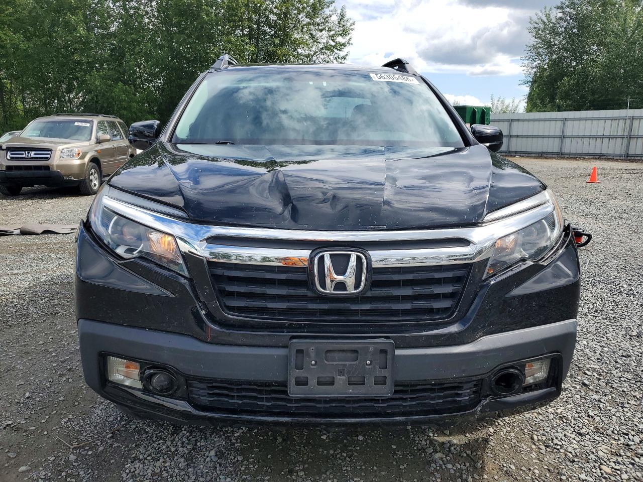 2017 Honda Ridgeline Sport Черный vin: 5FPYK3F16HB021907