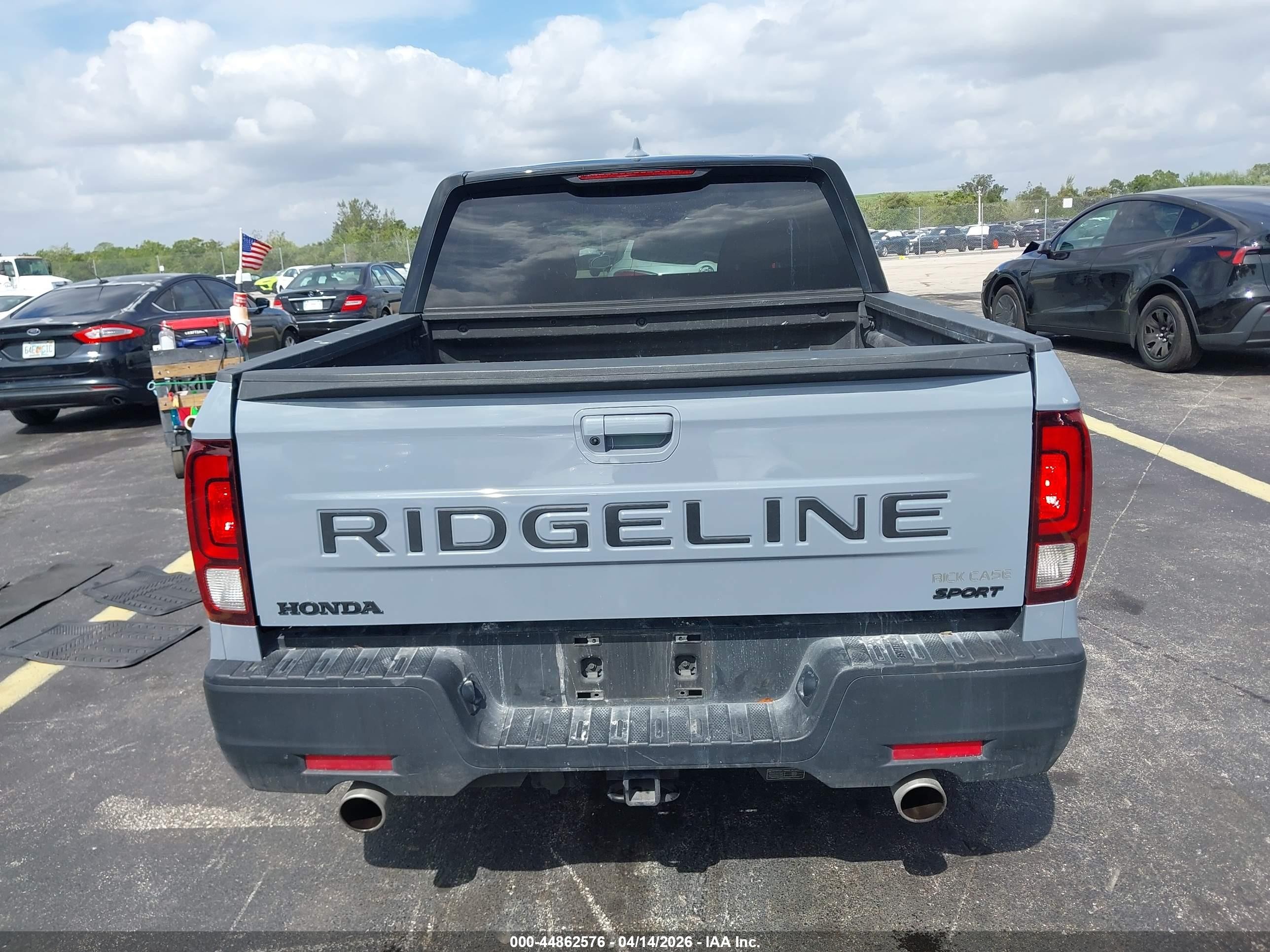 2024 Honda Ridgeline Sport Gray vin: 5FPYK3F16RB031693