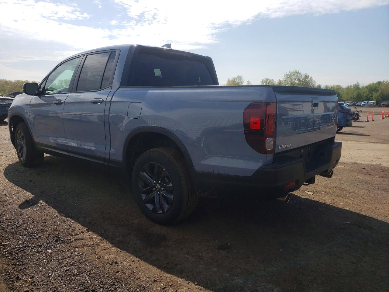 2024 Honda Ridgeline Sport Серый vin: 5FPYK3F17RB032576