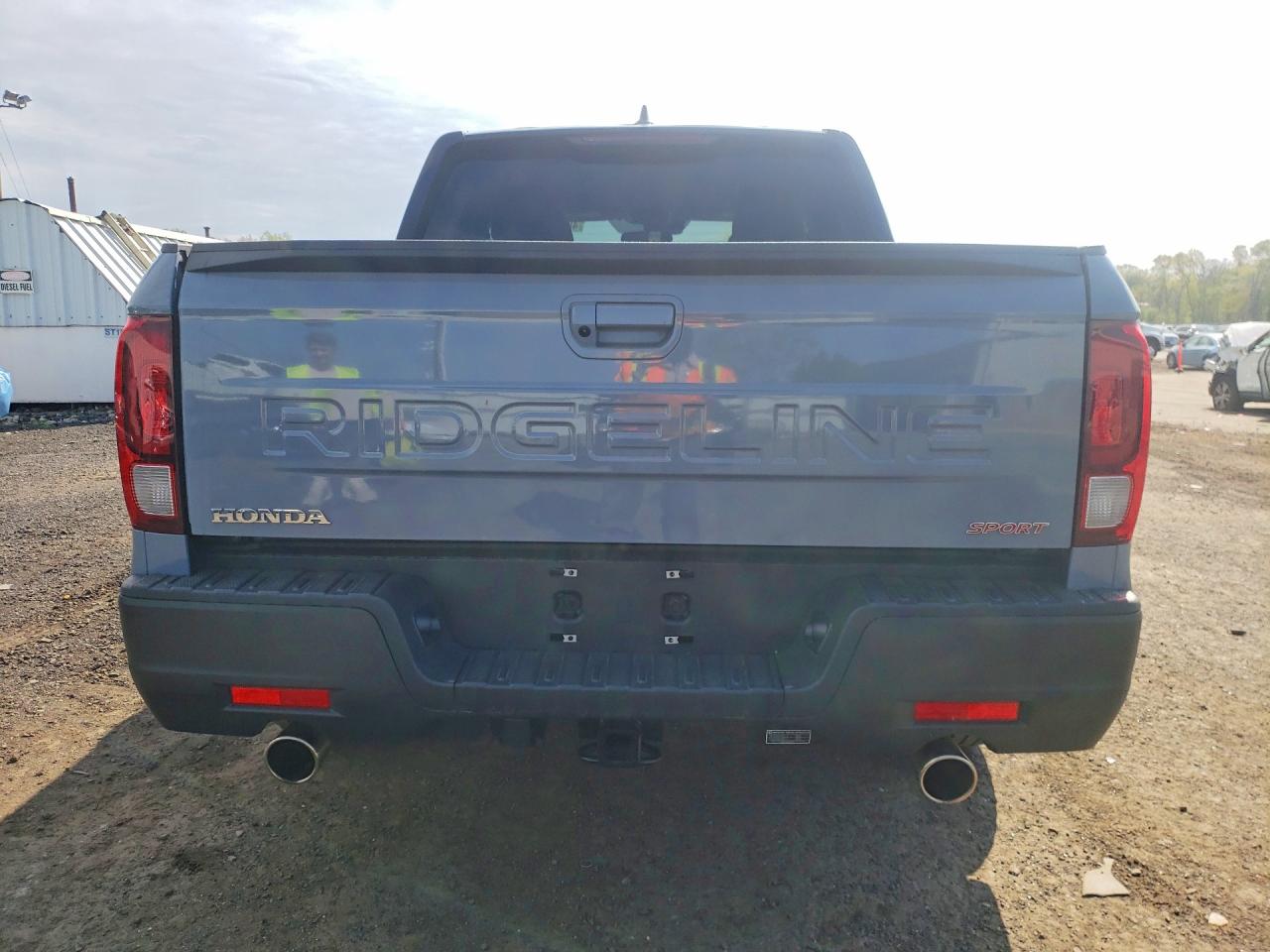 2024 Honda Ridgeline Sport Серый vin: 5FPYK3F17RB032576