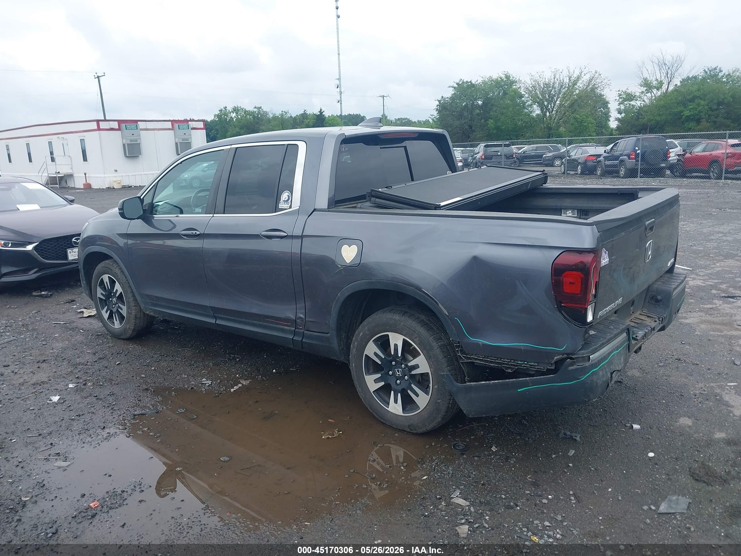2020 Honda Ridgeline Awd Rtl Gray vin: 5FPYK3F50LB019839