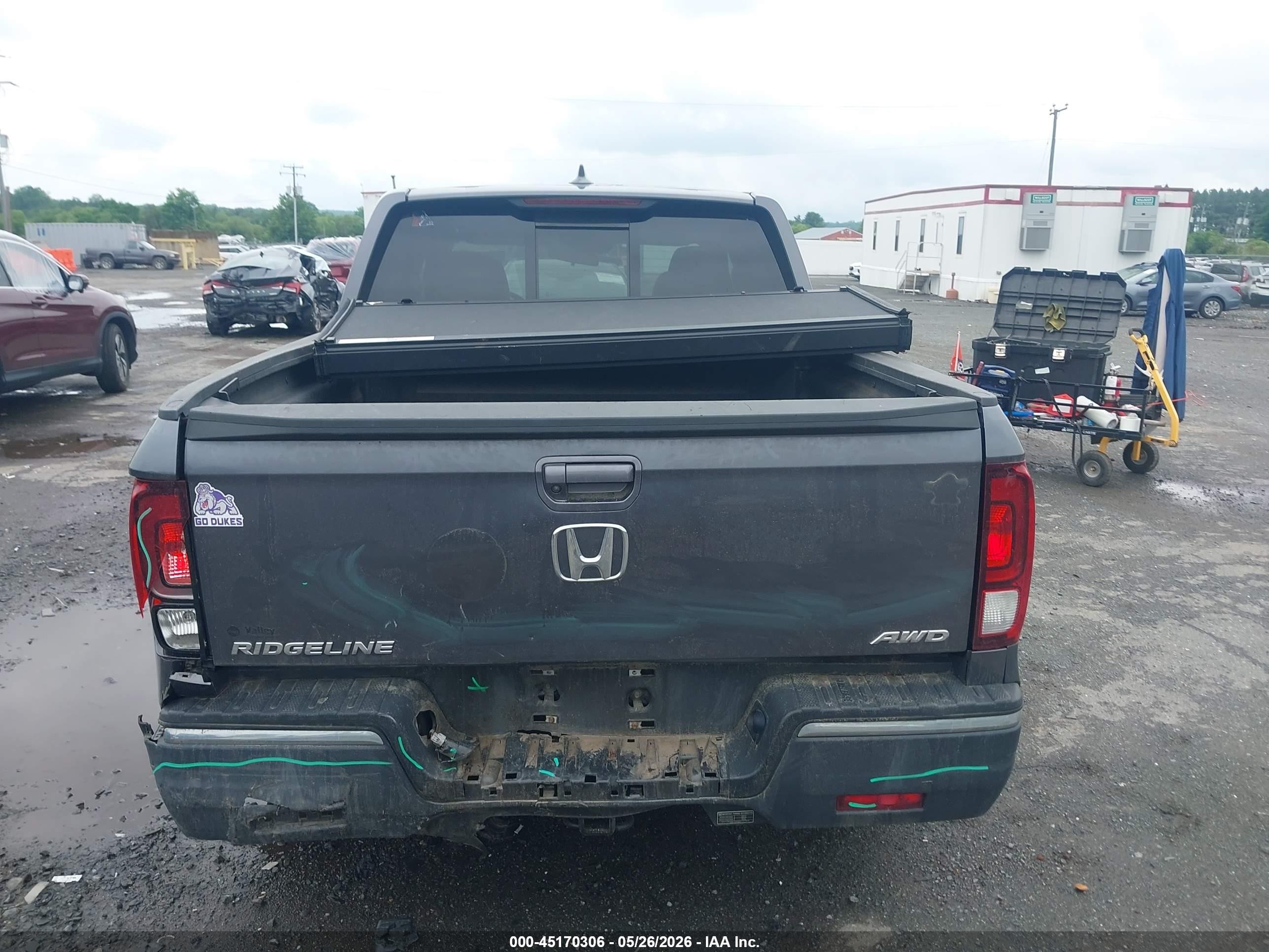 2020 Honda Ridgeline Awd Rtl Gray vin: 5FPYK3F50LB019839