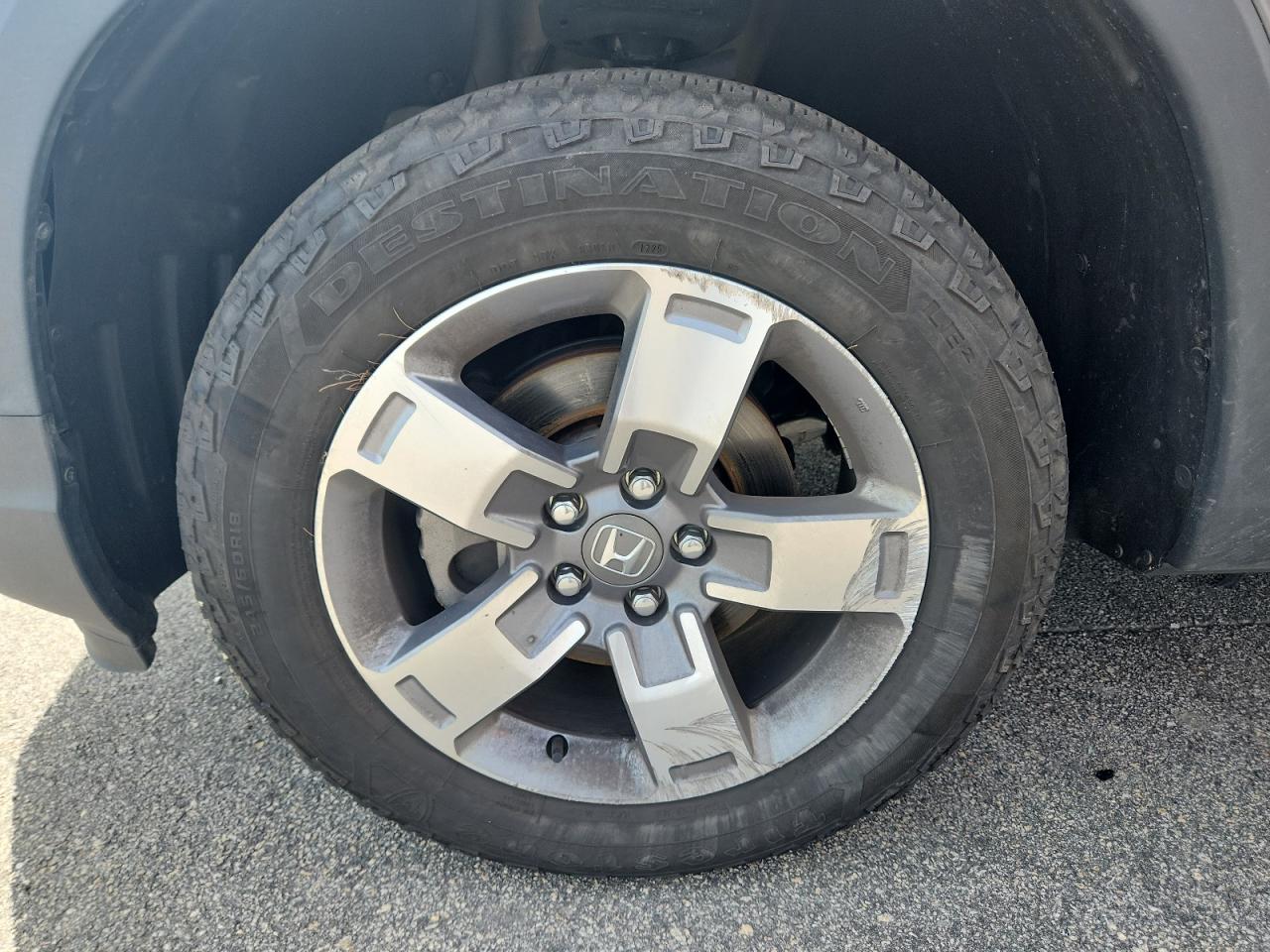 2025 Honda Ridgeline Rtl Серый vin: 5FPYK3F50SB040219 Damage: Left Front Wheel, Curb Rash, > 12 Inches