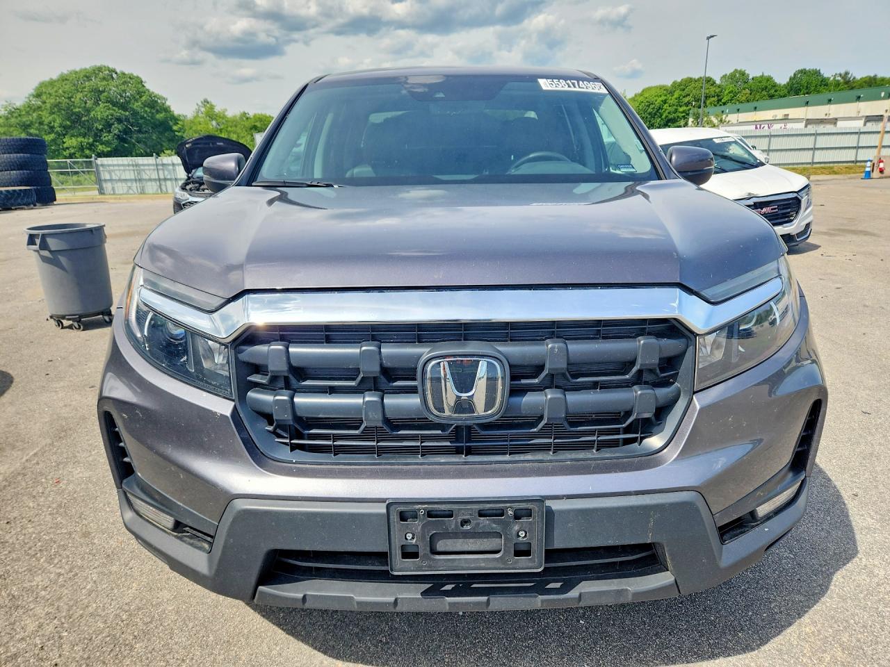 2025 Honda Ridgeline Rtl Серый vin: 5FPYK3F50SB040219