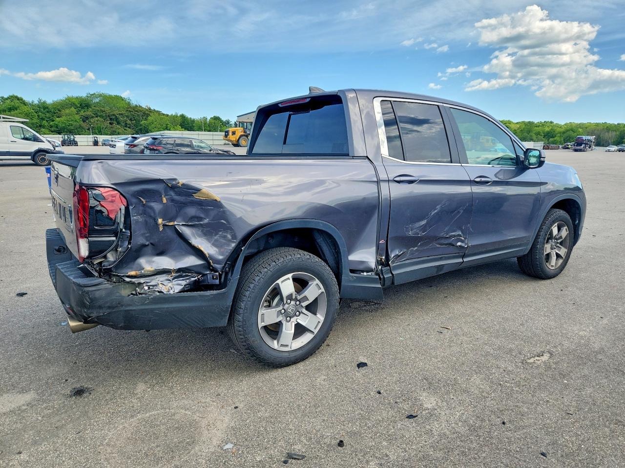 2025 Honda Ridgeline Rtl Серый vin: 5FPYK3F50SB040219