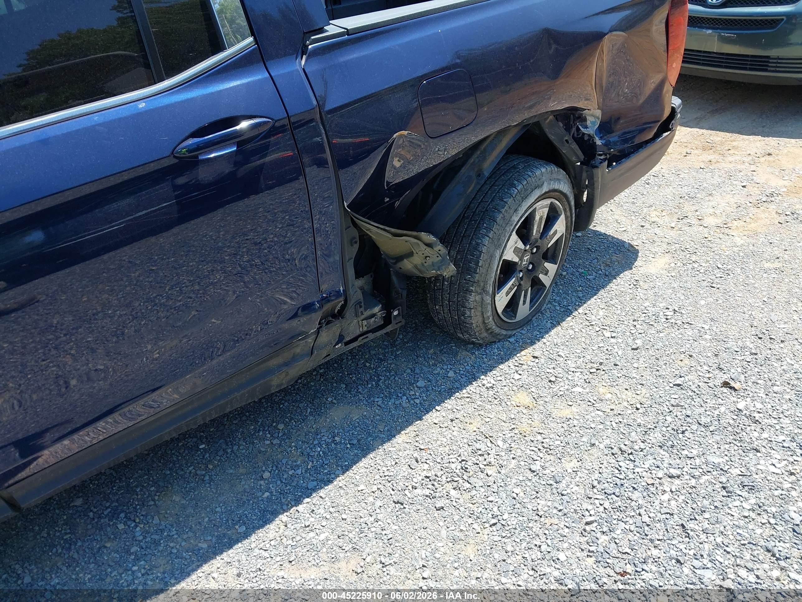 2020 Honda Ridgeline Awd Rtl Blue vin: 5FPYK3F53LB023996
