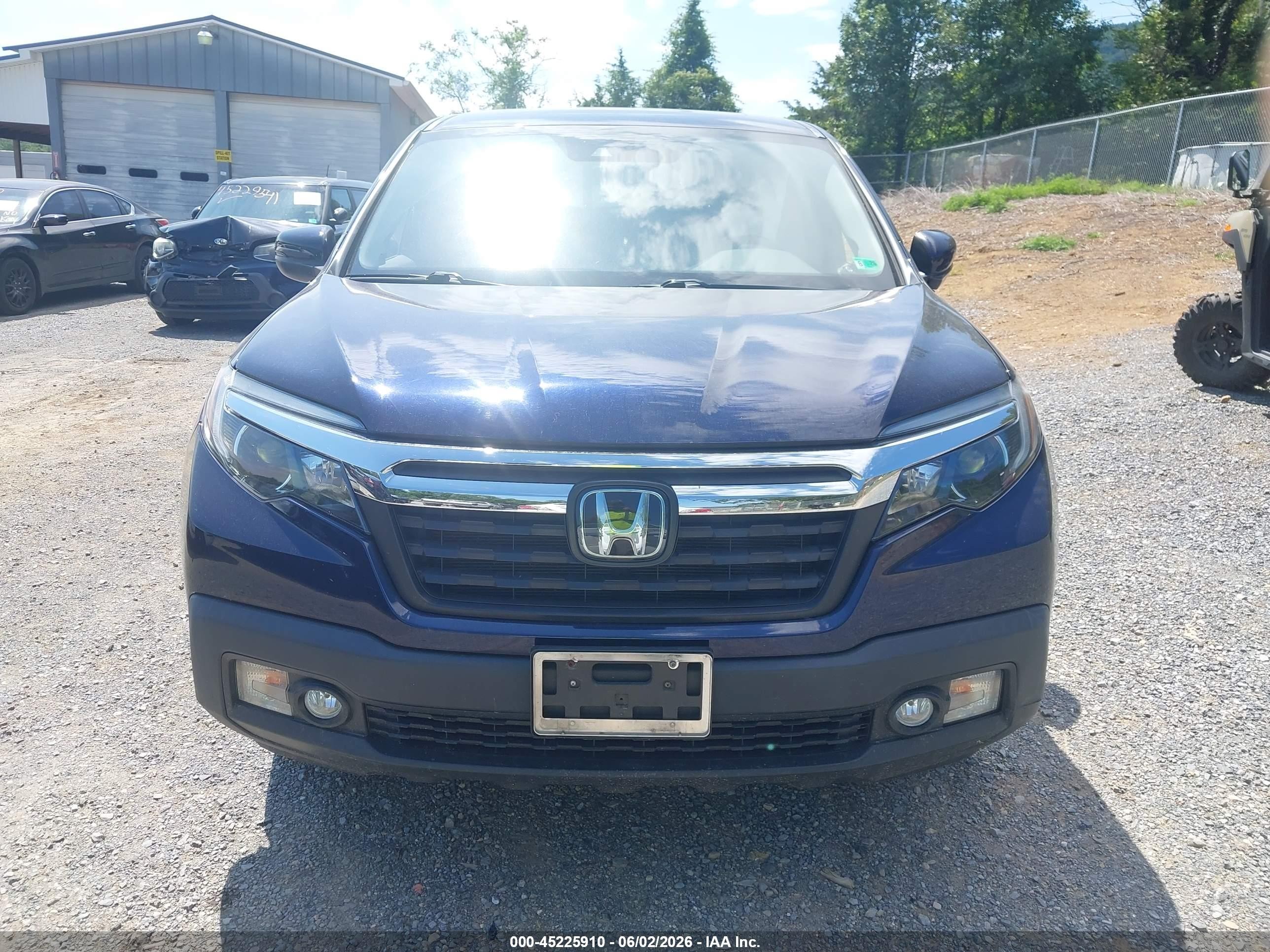 2020 Honda Ridgeline Awd Rtl Blue vin: 5FPYK3F53LB023996
