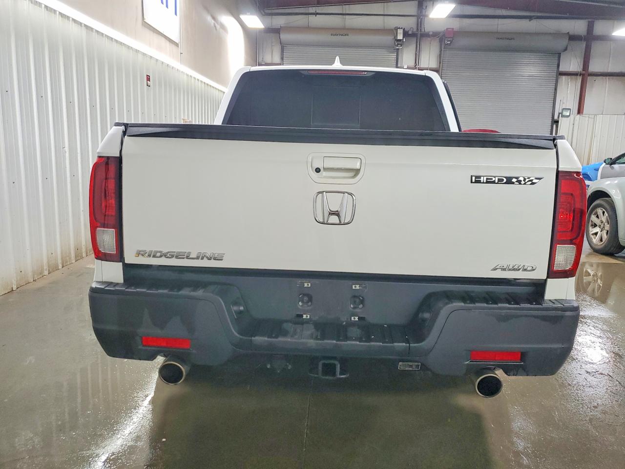2023 Honda Ridgeline Rtl White vin: 5FPYK3F57PB031458