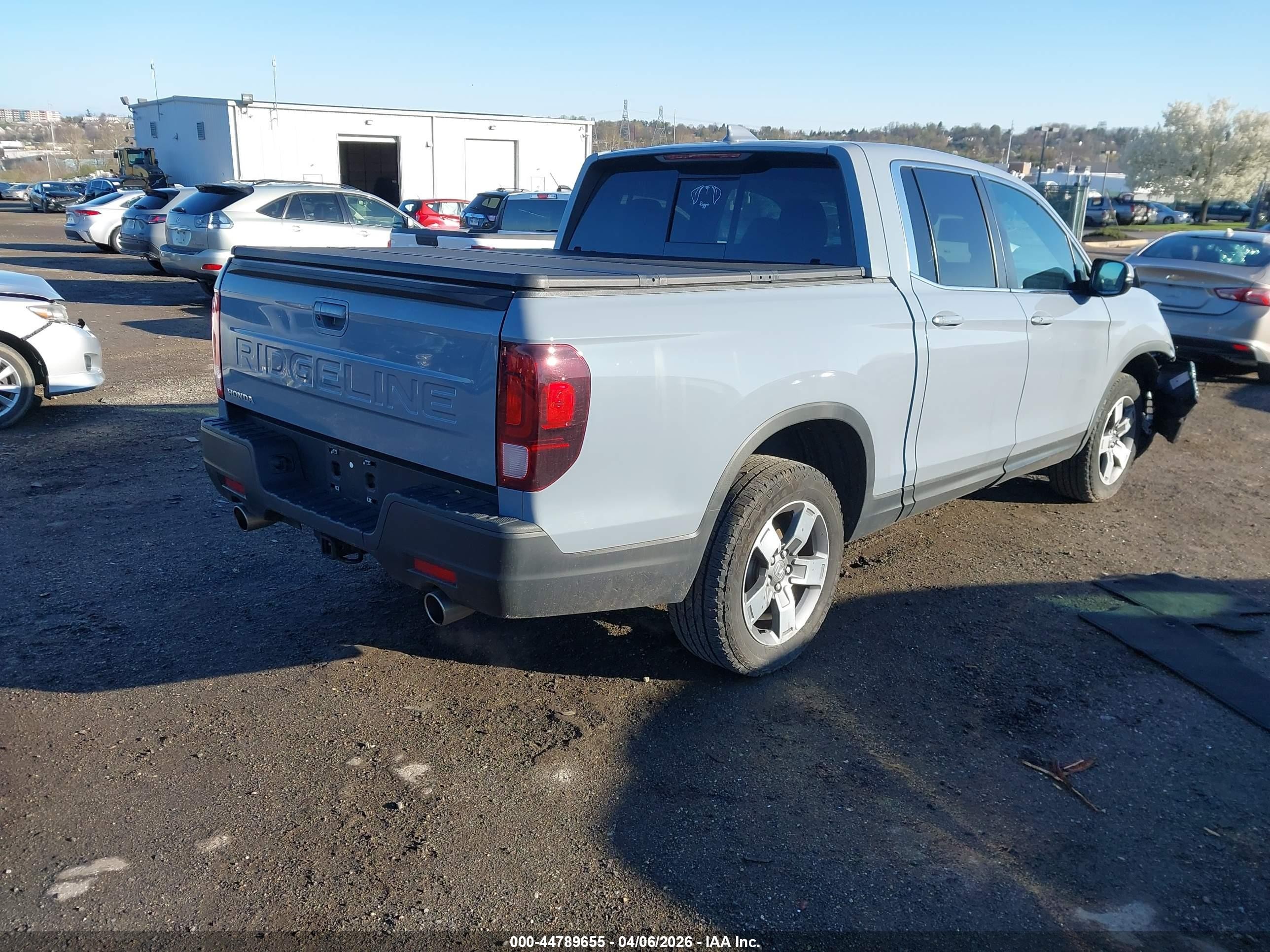 2024 Honda Ridgeline Rtl Light Blue vin: 5FPYK3F57RB027509