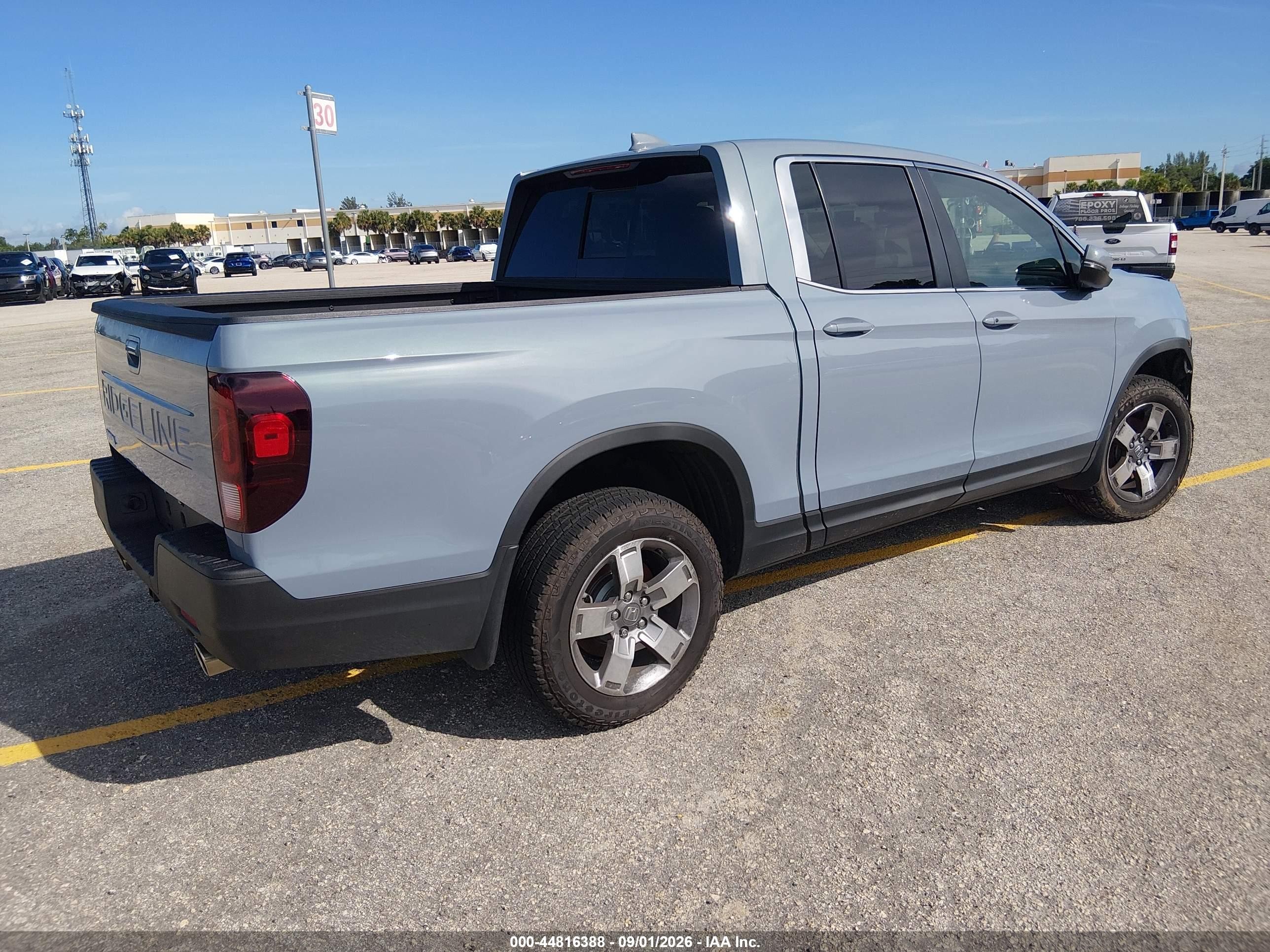 2026 Honda Ridgeline Rtl Gray vin: 5FPYK3F57TB015240