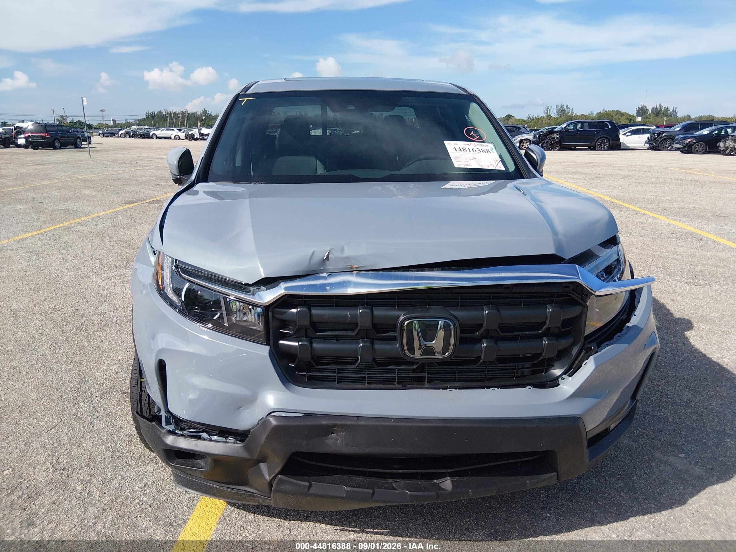 2026 Honda Ridgeline Rtl Gray vin: 5FPYK3F57TB015240