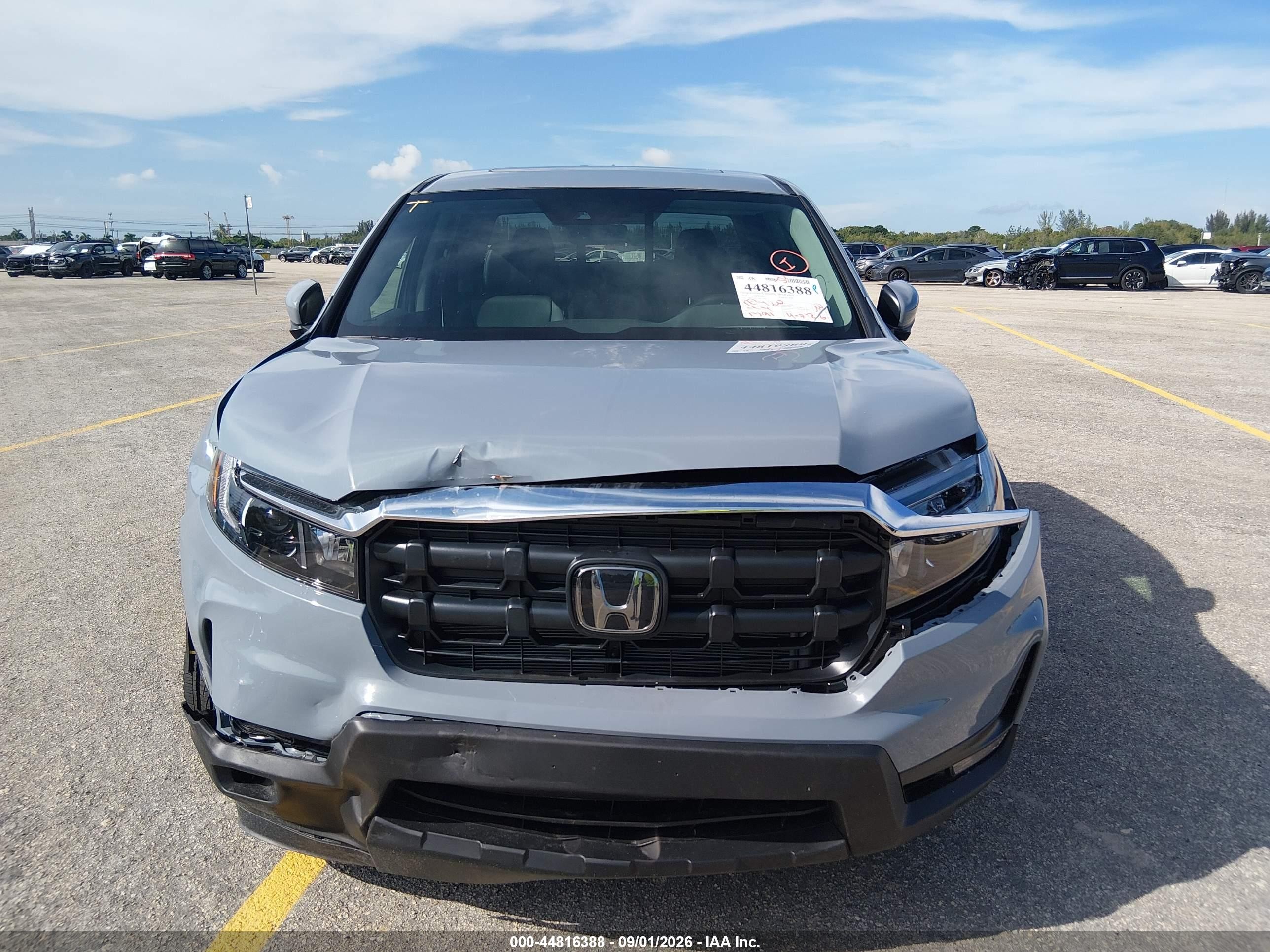 2026 Honda Ridgeline Rtl Gray vin: 5FPYK3F57TB015240