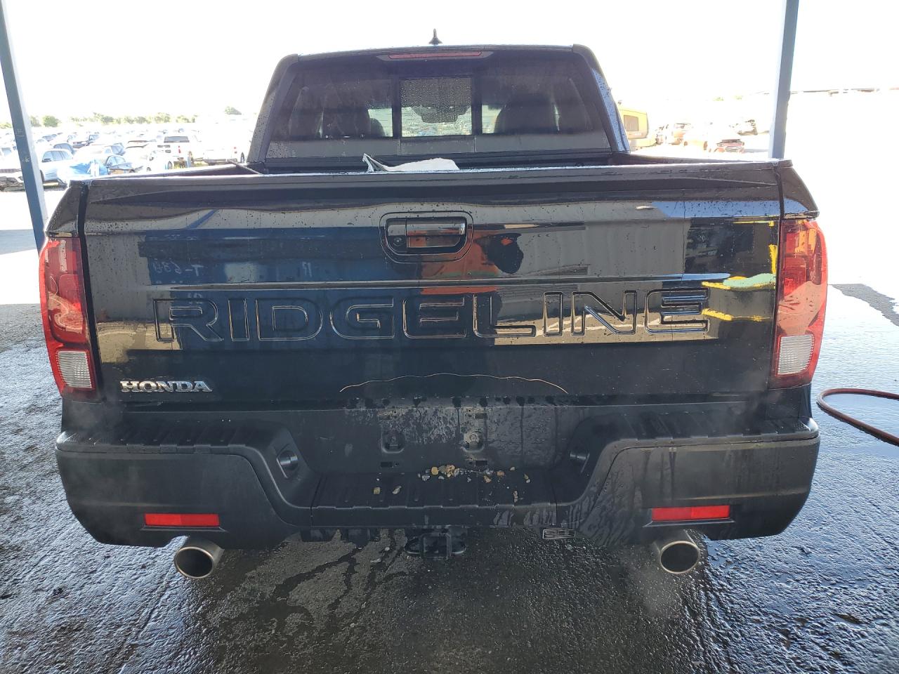 2025 Honda Ridgeline Rtl Black vin: 5FPYK3F58SB036774 Damage: Tailgate, Chipped, 5