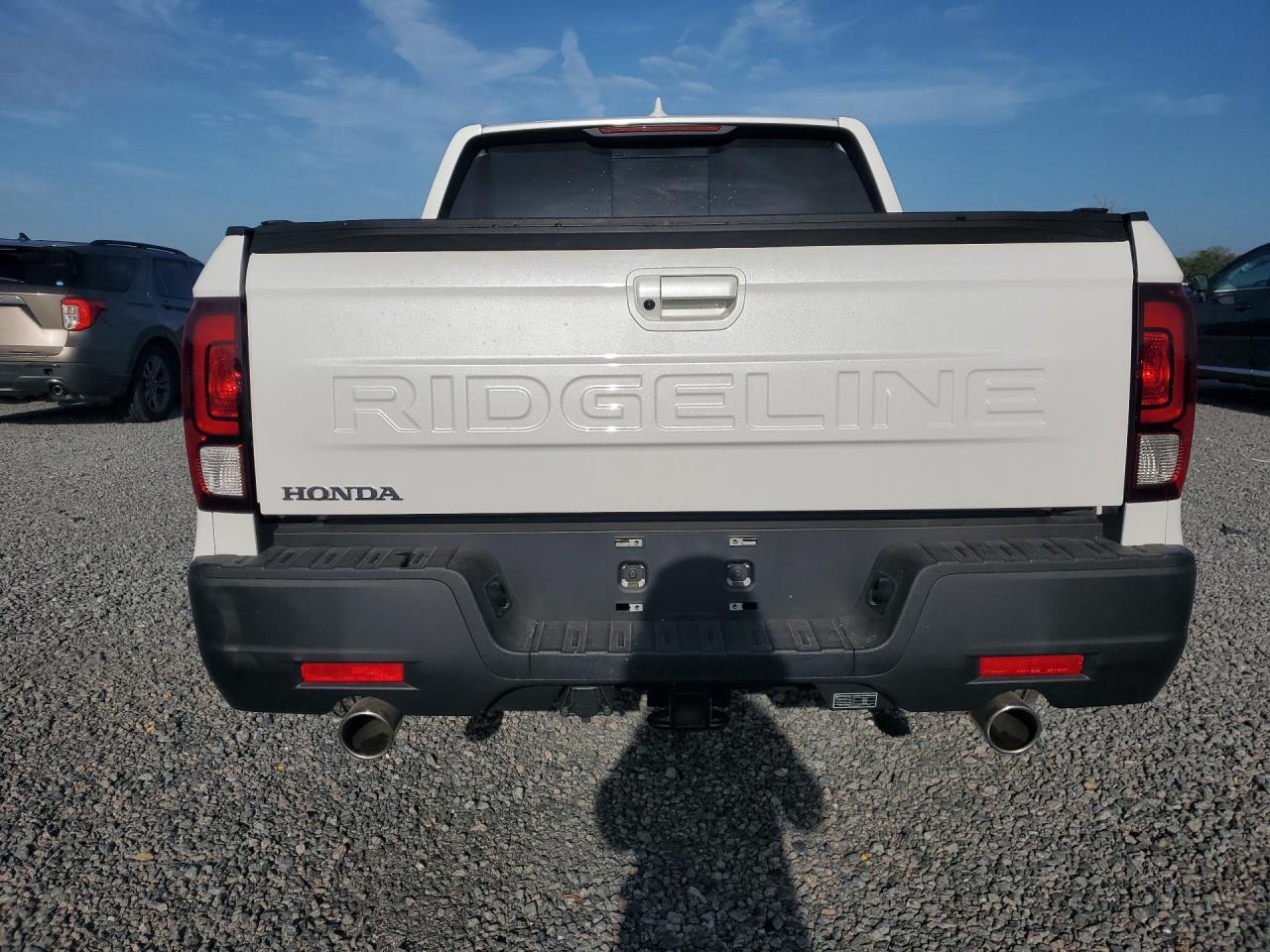 2025 Honda Ridgeline Rtl Белый vin: 5FPYK3F59SB012886