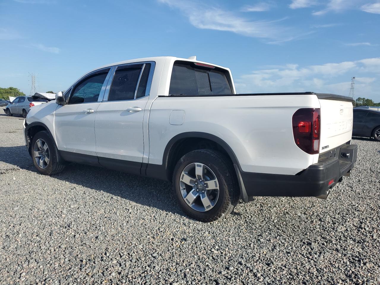2025 Honda Ridgeline Rtl Белый vin: 5FPYK3F59SB012886