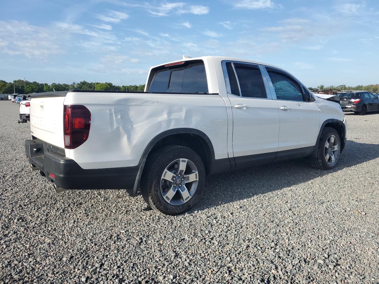 2025 Honda Ridgeline Rtl Белый vin: 5FPYK3F59SB012886