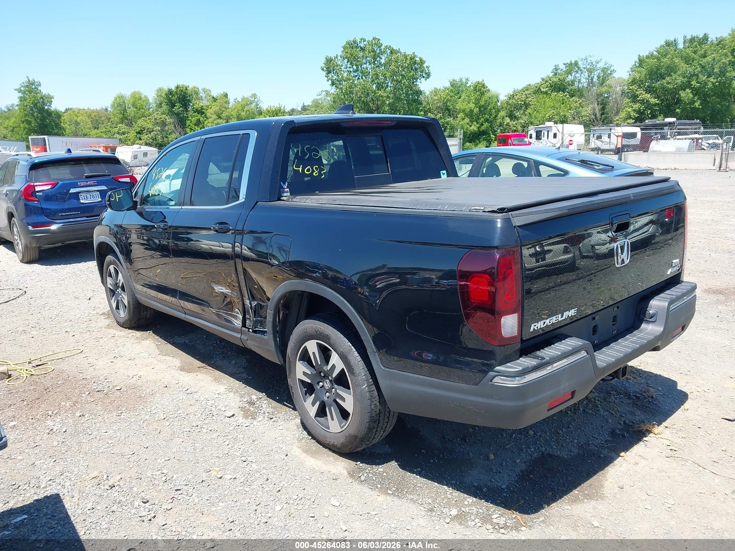 2020 Honda Ridgeline Awd Rtl Black vin: 5FPYK3F5XLB022005