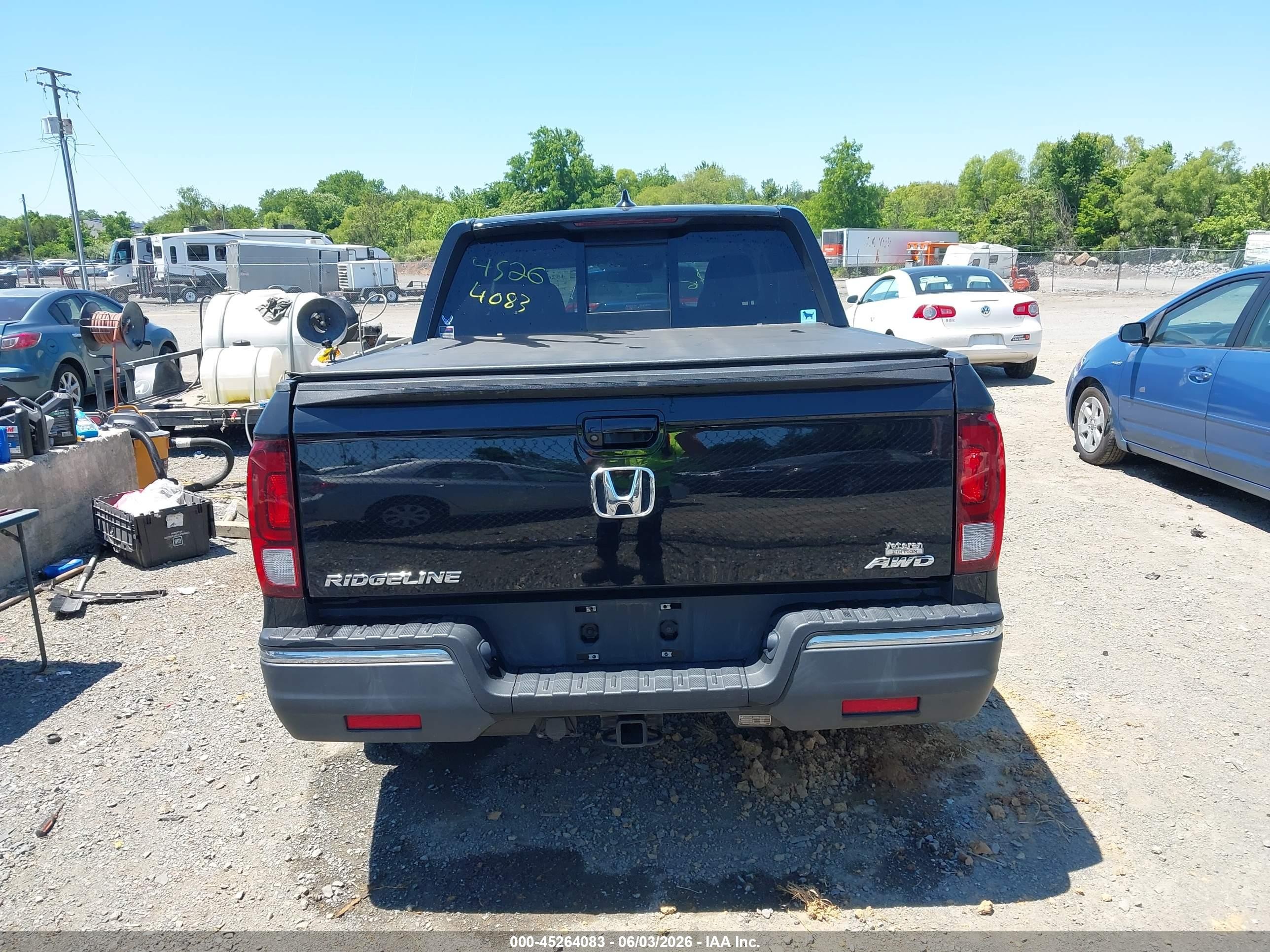 2020 Honda Ridgeline Awd Rtl Black vin: 5FPYK3F5XLB022005