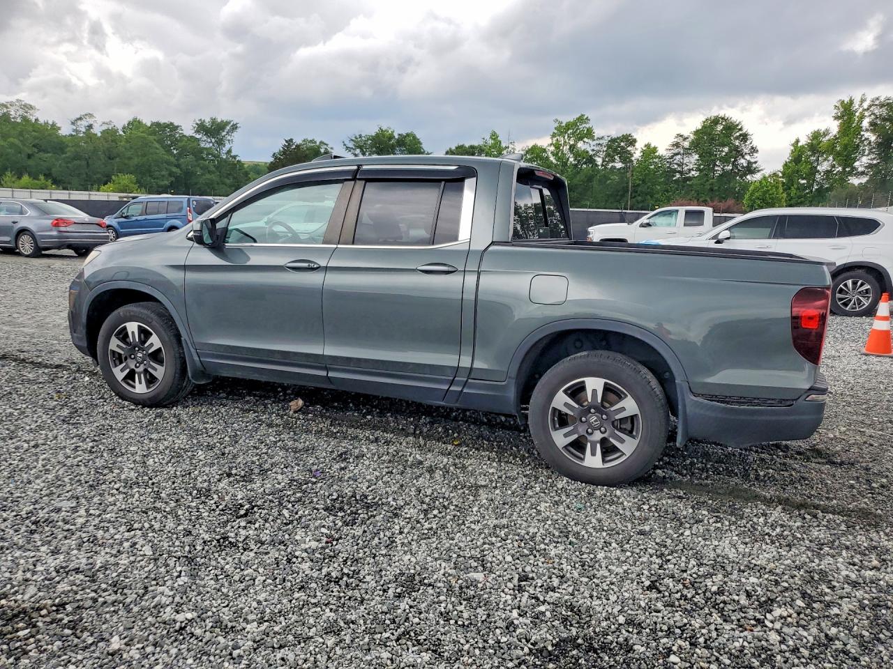 2019 Honda Ridgeline Rtl Gray vin: 5FPYK3F60KB025969